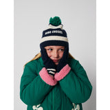 Bobo Choses Midnight Blue Striped Beanie
