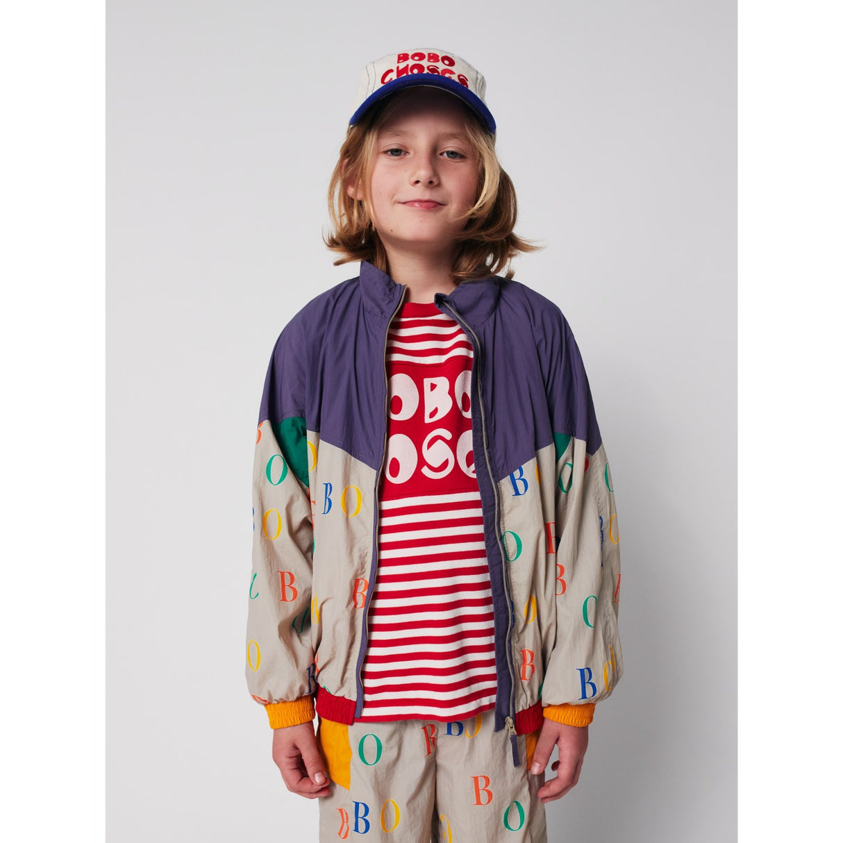 Bobo Choses Multicolor Multicolor Bobo All Over Tracksuit Jacket