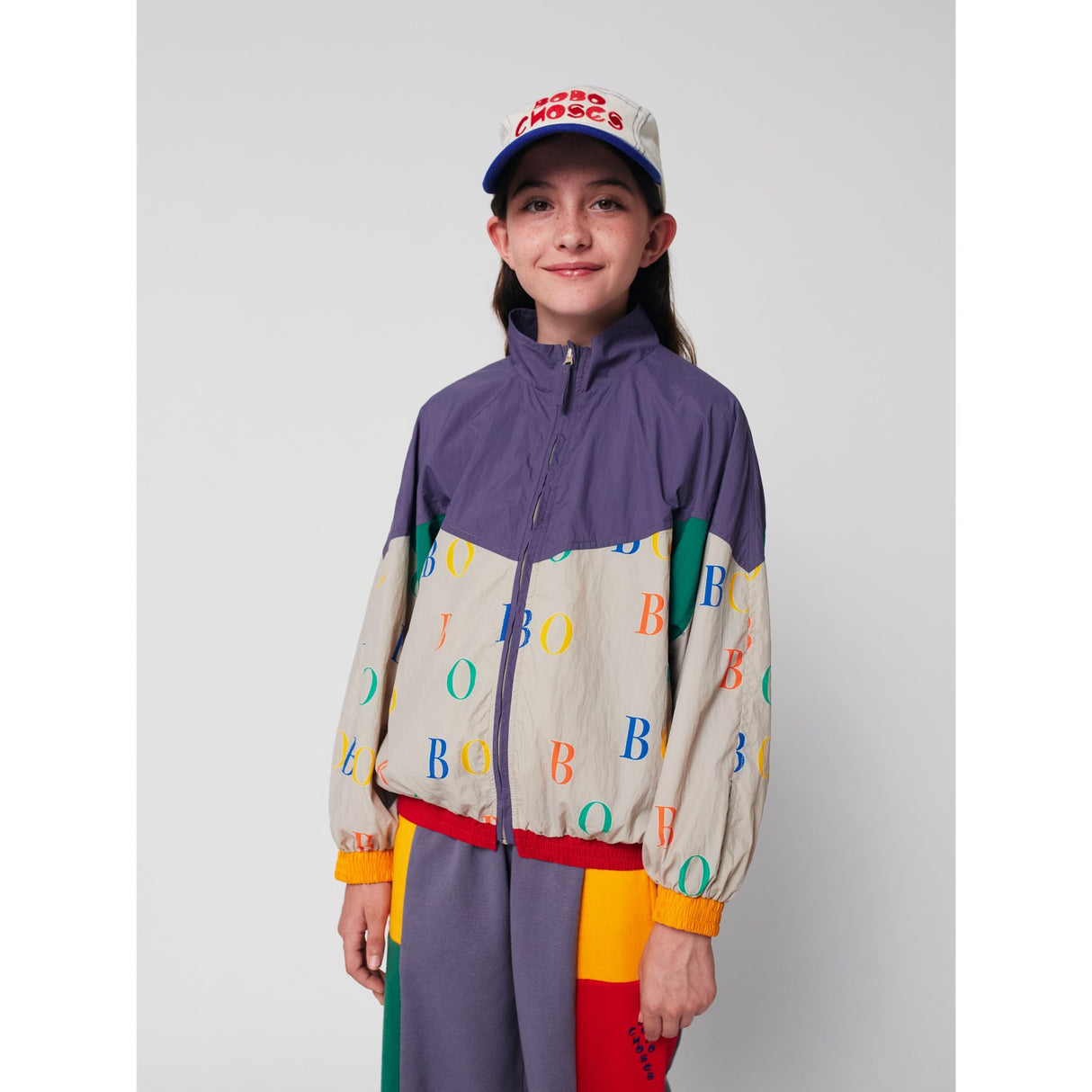 Bobo Choses Multicolor Multicolor Bobo All Over Tracksuit Jacket