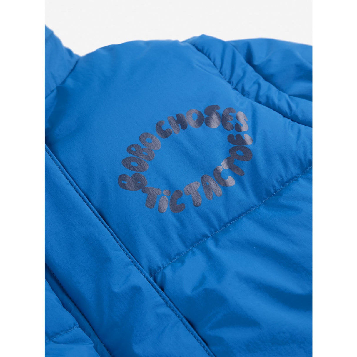 Bobo Choses Blue Tic Tac Toe Padded Anorak