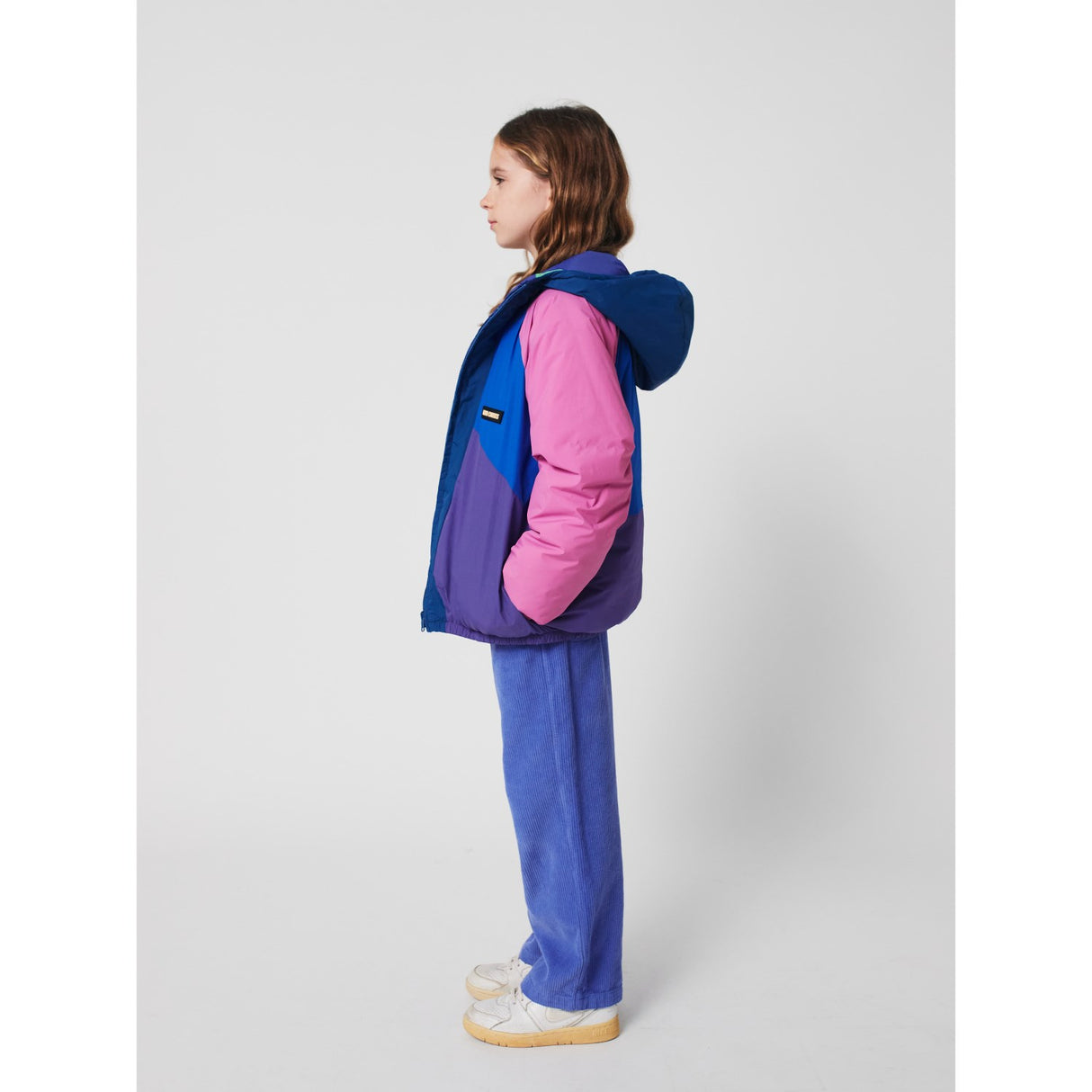 Bobo Choses Purple Lucky Clover All Over Reversible Anorak