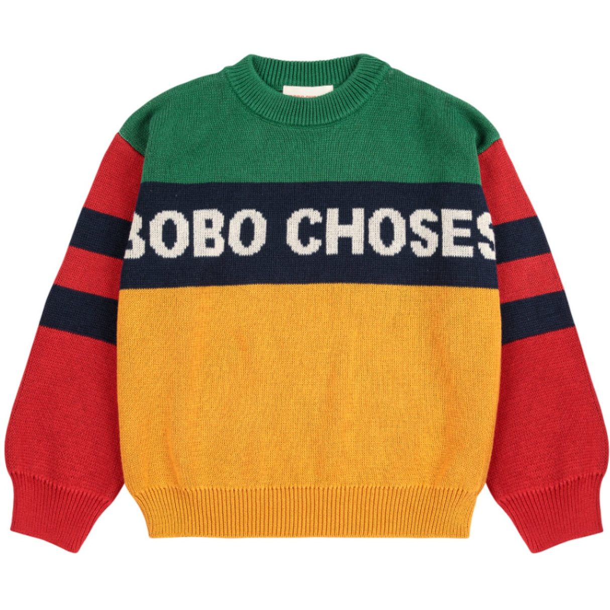Bobo Choses Multicolor Color Block Jumper