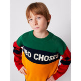 Bobo Choses Multicolor Color Block Jumper