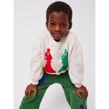 Bobo Choses Offwhite Checkmate Sweatshirt