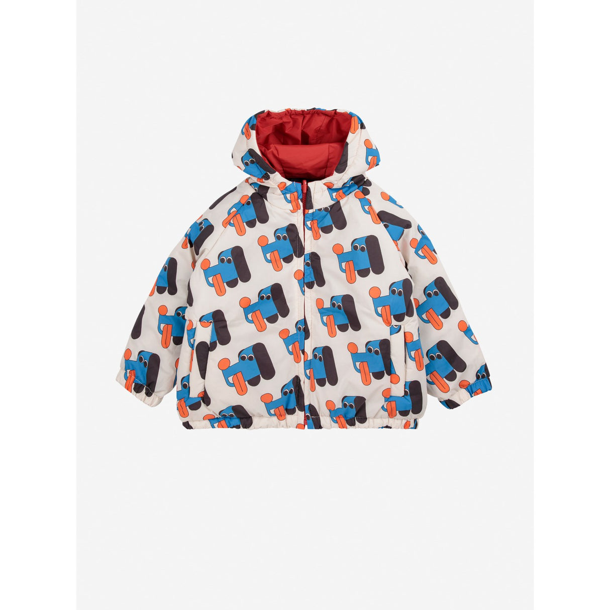Bobo Choses Multicolor Doggy Mate All Over Reversible Jacket