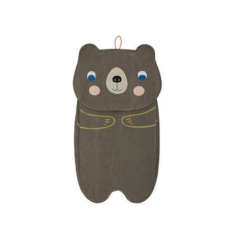 OYOY Brown Darling Bear Wall Storage