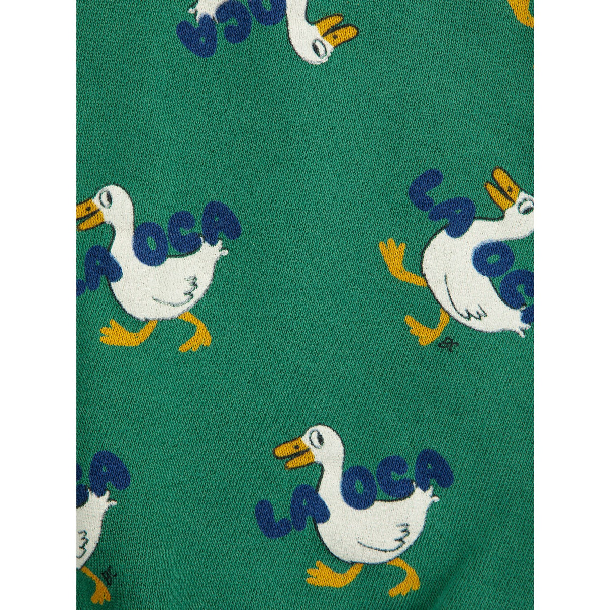 Bobo Choses Green La Oca All Over Sweatshirt