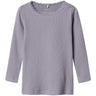 Name It Lavender Gray Nmfkab Ls Top Noos