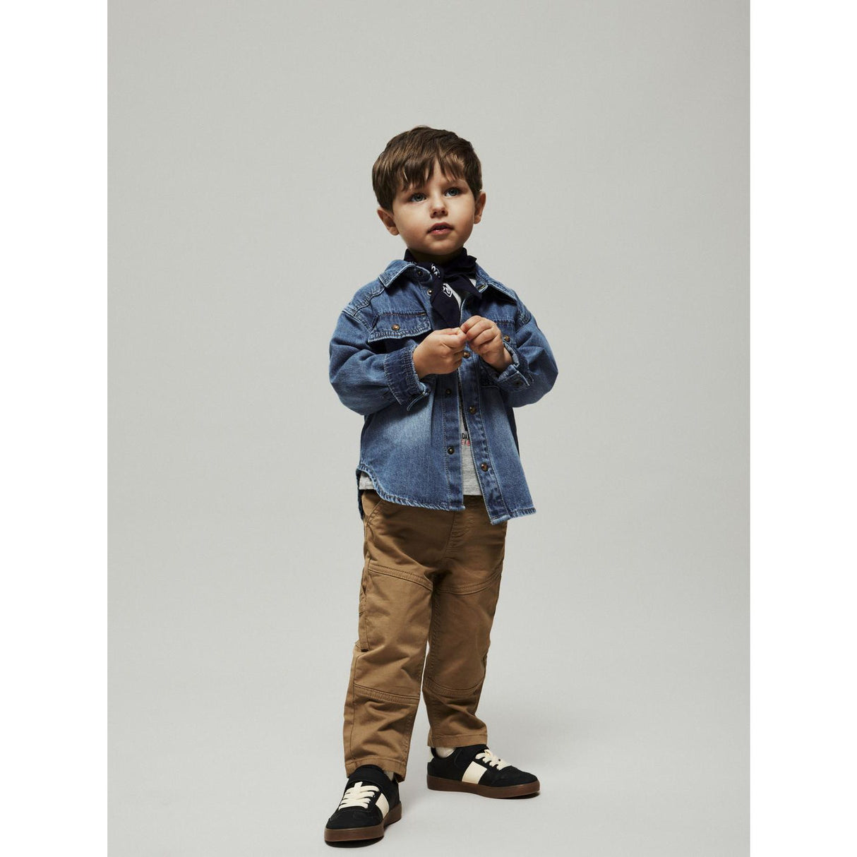 Name It Kelp Nmmben Tap Twi Pants Carp 5722-Fg Noos