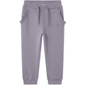 Name It Lavender Gray Nmfvima Swe Pants Bru Noos