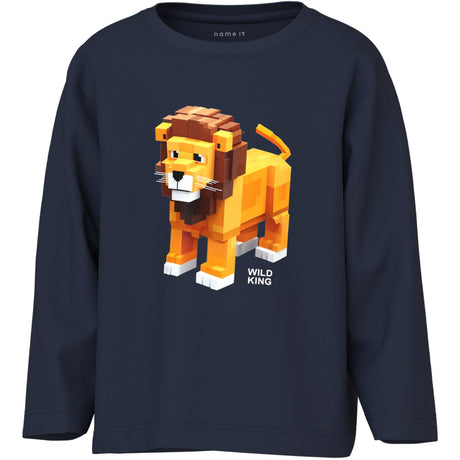 Name It Navy Blazer Nmmsalan Ls Nreg Top