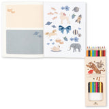 Konges Sløjd Multi Activity Book With Colouring Pencils