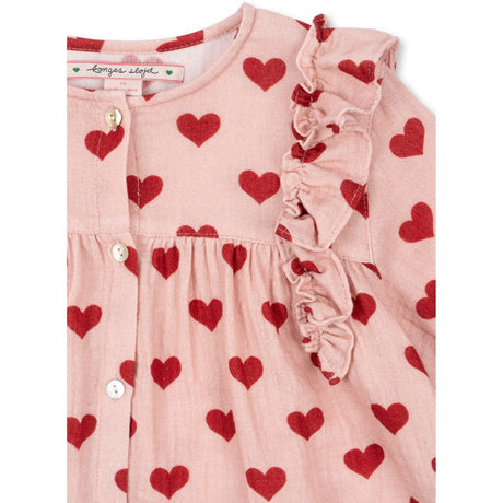 Konges Sløjd Amour Mellow Coco Frill Shirt GOTS