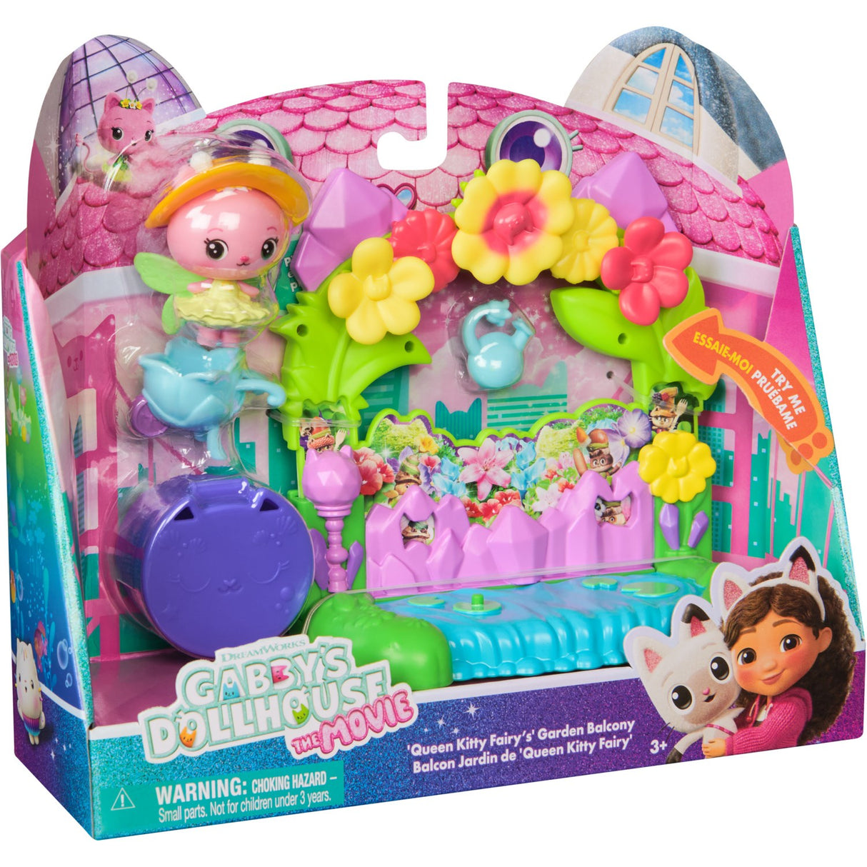 Gabby's Dollhouse Movie Balcony - Crystal Garden