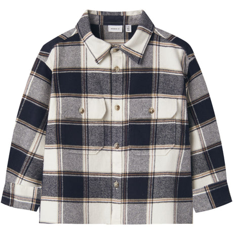 Name It Navy Blazer Nmmtamol Os Ls Shirt