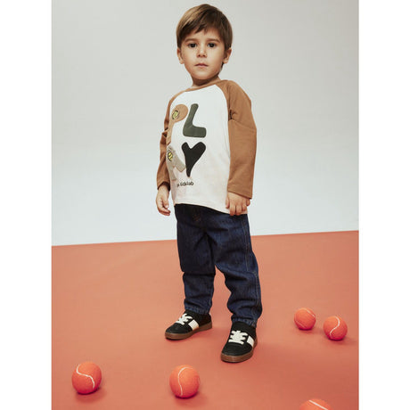 Name It Dark Blue Denim Nmmsilas Tapered Jeans 1570-Av O