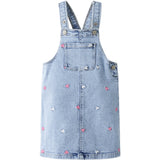 Name It Light Blue Bleached Denim Nmfelina Dnm Emb Spencer 2633-Fr T