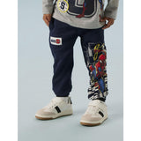 Name It Navy Blazer Nmmdion Spider Nreg Swe Pants Unb Mar