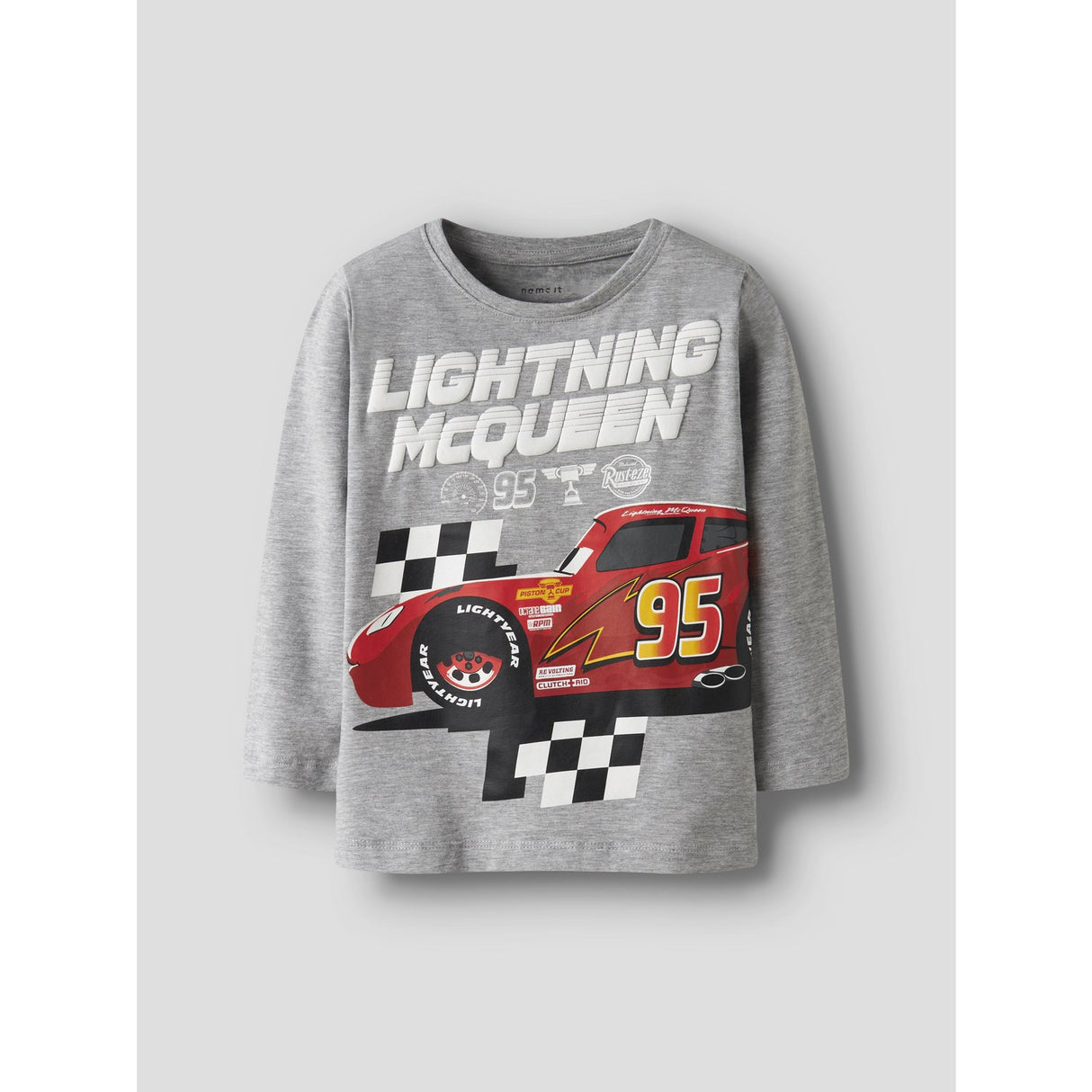 Name It Grey Melange Nmmdraco Cars Ls Nreg Top Box Wdi