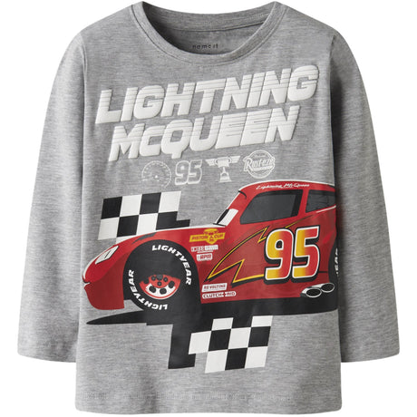 Name It Grey Melange Nmmdraco Cars Ls Nreg Top Box Wdi