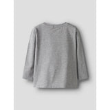 Name It Grey Melange Nmmdeep Spider Ls Nreg Top Box Noos Mar