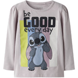 Name It Lilac Marble Nmfdiana Stitch Ls Top Box Noos Wdi