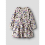 Name It Peyote Melange Nmfdarma Peppa Ls Swe Dress Bru Cplg