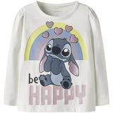 Name It Cloud Dancer Nmfdiana Stitch Ls Top Box Noos Wdi