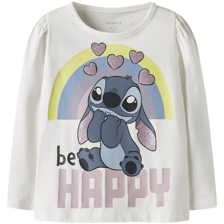 Name It Cloud Dancer Nmfdiana Stitch Ls Top Box Noos Wdi