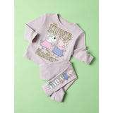 Name It Dawn Pink Nmfdada Peppa Ls Nreg Top Box Cplg