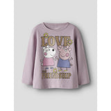 Name It Dawn Pink Nmfdada Peppa Ls Nreg Top Box Cplg