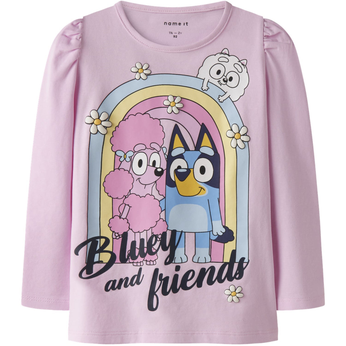 Name It Pirouette Nmfjessie Bluey Ls Top Box Noos Sky