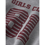 Name It Grey Melange Nkftaya Ls Rlx Short Sweat Bru Box