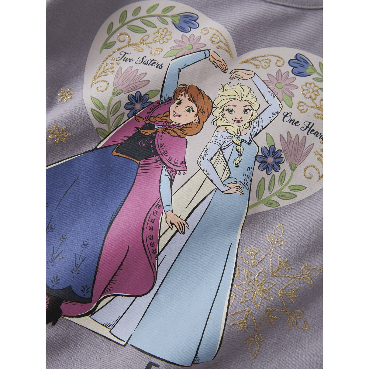 Name It Lavender Gray Nmfdora Frozen Ls Top Box Wdi