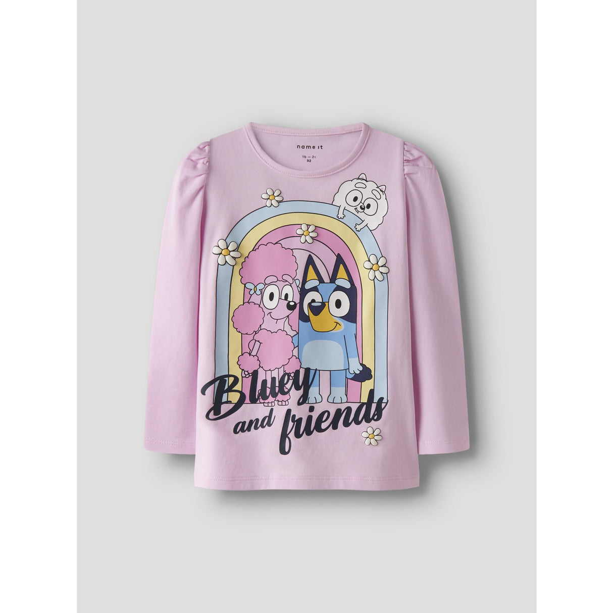 Name It Pirouette Nmfjessie Bluey Ls Top Box Noos Sky