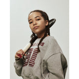 Name It Grey Melange Nkftaya Ls Rlx Short Sweat Bru Box