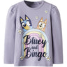 Name It Lavender Gray Nmfjessie Bluey Ls Top Box Noos Sky