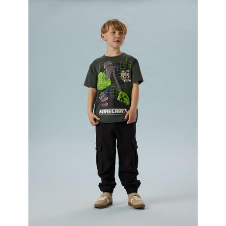Name It Urban Chic Nkmjuke Minecraft Ss Nreg Top Box Bfu