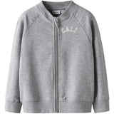 Name It Grey Melange Nmmtalli Nreg Sweat Card Unb