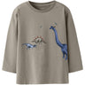 Name It Vintage Khaki Nmmbart Ls Nreg Top Box