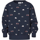 Name It Navy Blazer Nmmthuen Ls Nreg Sweat Bru