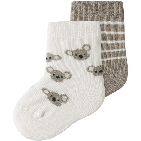Name It Cloud Dancer Nbmbuster 2P Socks