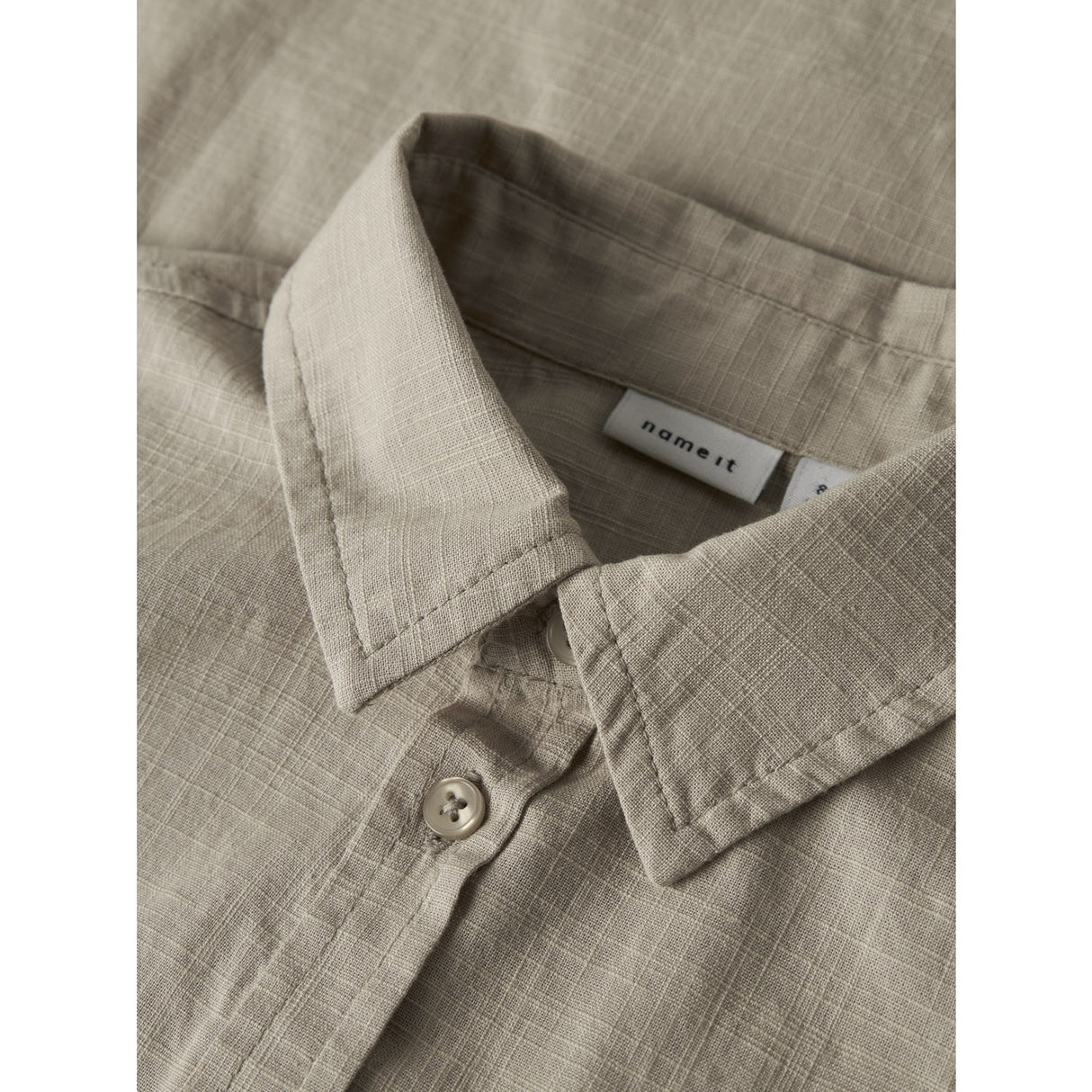 Name It Aluminium Nkmfilip Ss Nreg Shirt Pb