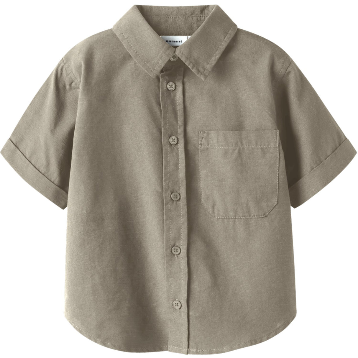 Name It Aluminium Nmmfilip Ss Nreg Shirt Pb
