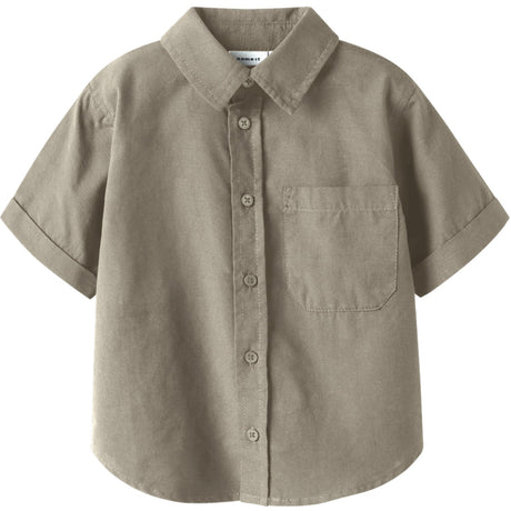 Name It Aluminium Nmmfilip Ss Nreg Shirt Pb