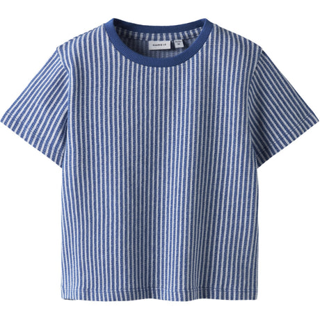 Name It Nautical Blue Nmmhans Ss Nreg Top Pb