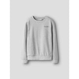 Name It Light Grey Melange Nkftilde Ls Nreg Sweat Top Unb Pb