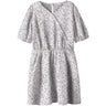 Name It Cloud Dancer Nkffany Ss Wrap Dress Pb