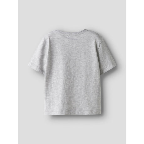 Name It Light Grey Melange Nmfbelina Ss Nreg Top Pb