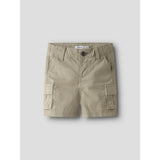 Name It Aluminium Nmmryan Straight Cargo Shorts 1060-Dn Tb